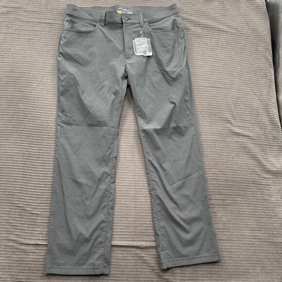 Eddie Bauer Pants Mens 38x30 Horizon Guide Travex StormRepel 5 Pocket Hiking - Picture 1 of 10
